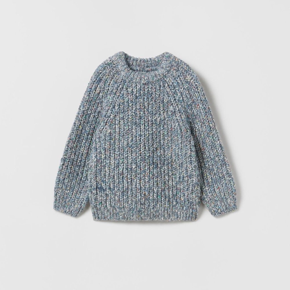 Zara 2T mixed knit sweater